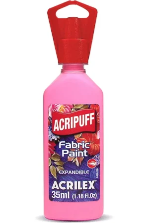 Ordena Ya PINTURA HINCHABLE ACRIPUFF ACRILEX 35ml. 537 ROSA