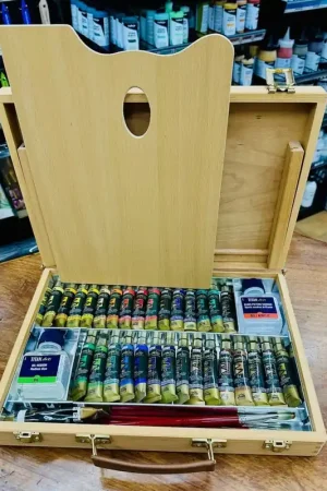 Caja óleos Bizancio Titan extrafinos Popular