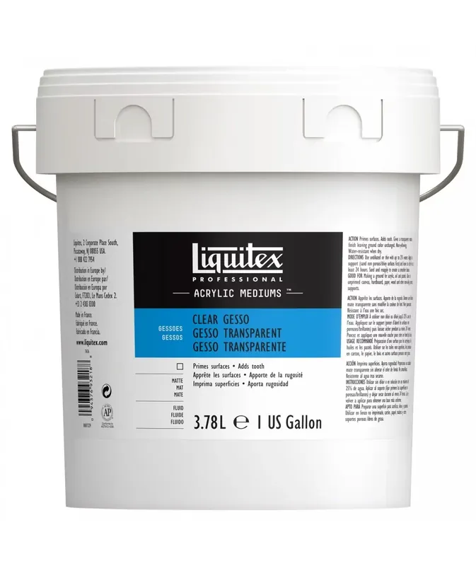 Original Gesso transparente Liquitex 3,78 litros