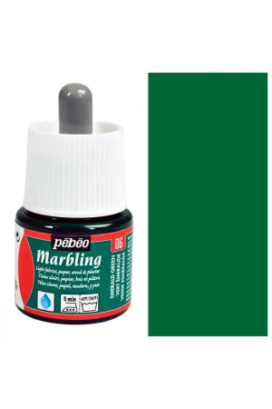 MARBLING 45 ML VERDE ESMERALDA Envío Internacional