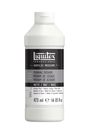 Exclusivo Pouring medium iridiscente Liquitex