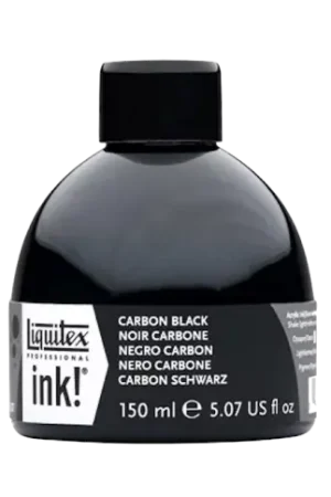 Oferta Flash Tinta acrílica Liquitex negra 150 ml.