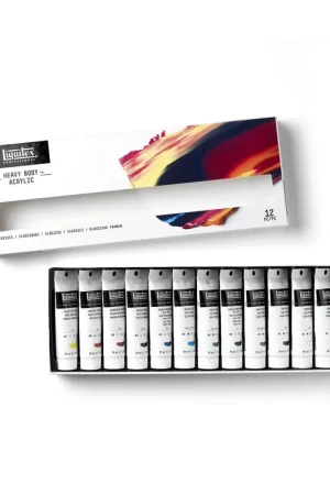 Precio De Fábrica Set acrílico Liquitex heavy body 12