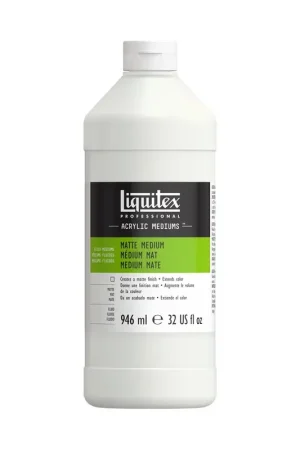 Medium mate Liquitex 946 ml Mayoreo