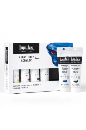 Promoción Set acrílico Liquitex 6 colores