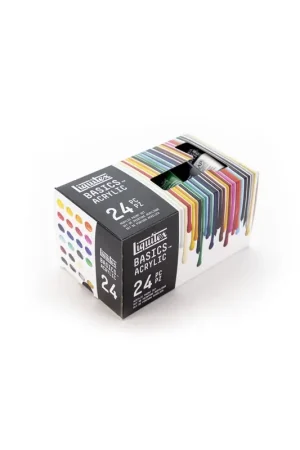 Oferta Especial Set acrílico Liquitex Basics 24