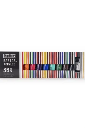 Pack acrílico Liquitex Basics 36 Pago Seguro