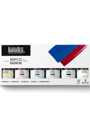 Set acrílico goauche Liquitex 59 ml básicos Hecho A Mano