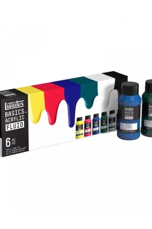 Set Basics fluid acrílico líquido Liquitex Lujoso
