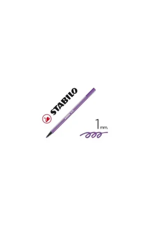 STABILO PEN 68 - VIOLETA Garantía Incluida