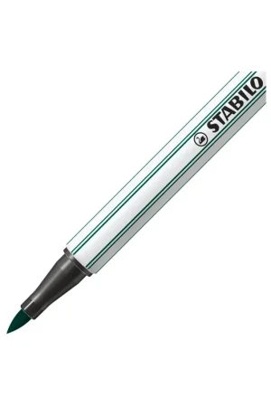 STABILO PEN 68 BRUSH - VERDE TUQUESA Garantía De Devolución De Dinero