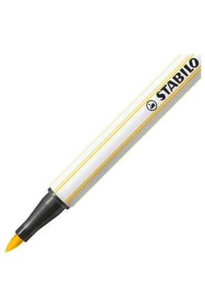 STABILO PEN 68 BRUSH - AMARILLO Original