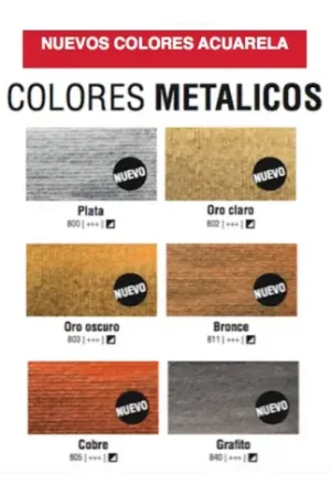 Tubo acuarela metalizada Van Gogh Hecho A Mano