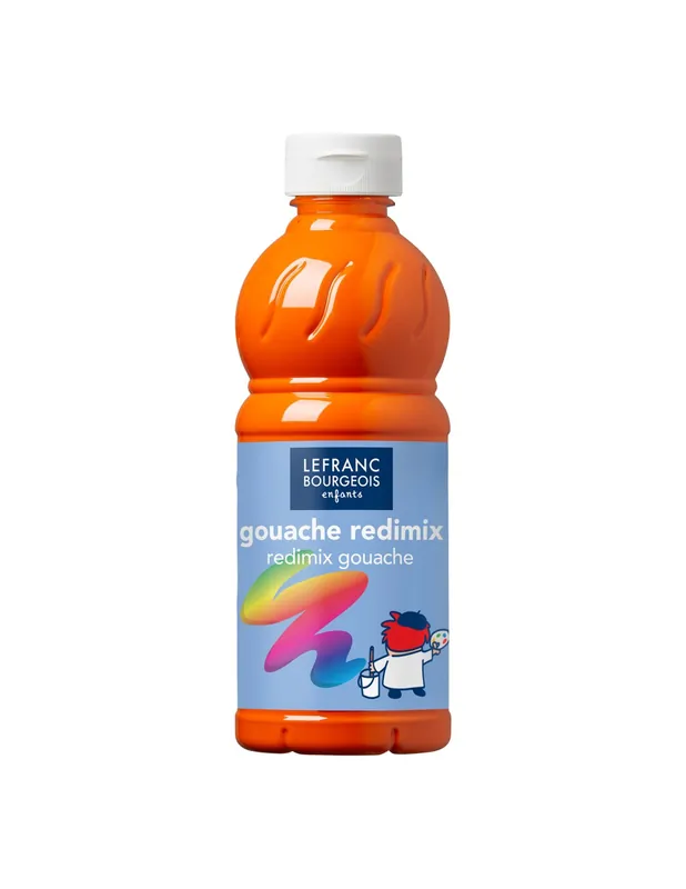 Original TEMPERA ESCOLAR 500ML NARANJA