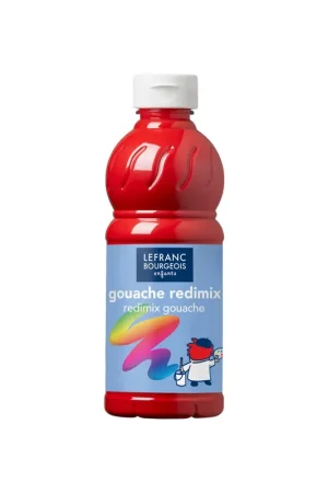 TEMPERA ESCOLAR 500ML CARMÍN Precio De Fábrica