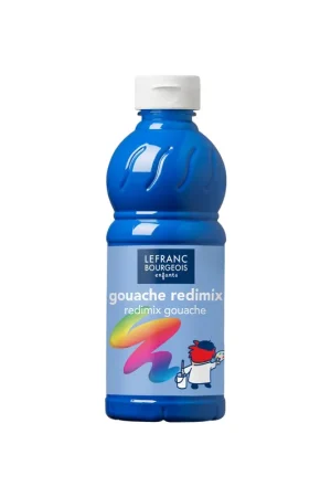 Artesanal TEMPERA ESCOLAR 500ML AZUL PRIMARIO