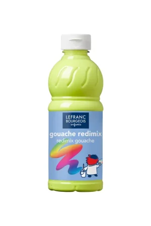 Premium TEMPERA ESCOLAR 500ML AMARILLO FLUO