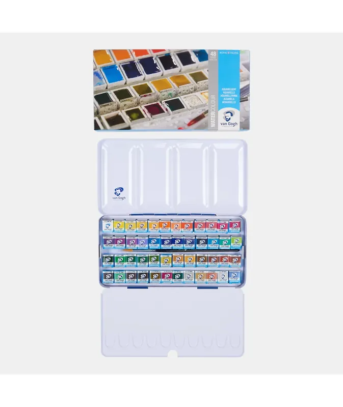 Mejor Precio Caja acuarelas Van Gogh 48 colores