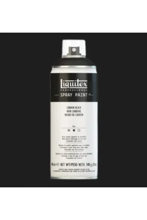 LIQUITEX SPRAY 400ML NEGRO CARBON Artesanal