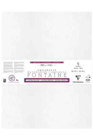 Garantía De Devolución De Dinero Hojas acuarela Fontaine extrablanco