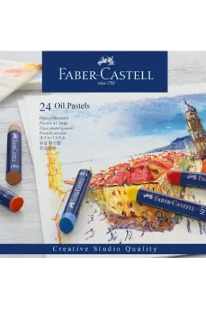 Caja pastel al óleo caja 24 Faber Devolución Gratuita