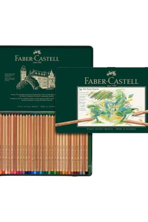 Caja lápices pastel Faber Castell 36 colores Solo Hoy