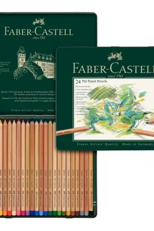 Súper Precio Caja lápiz pastel Faber Castell 24