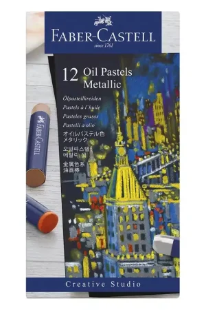 Ordena Ya Pastel al óleo metálicos Faber Castell