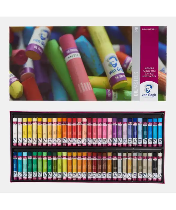 Devolución Gratuita Caja pastel al óleo Van Gogh 60 colores