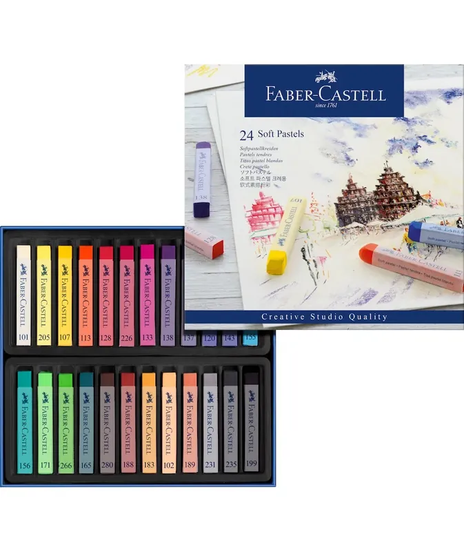 Caja pasteles Faber Creative 24 A Buen Precio
