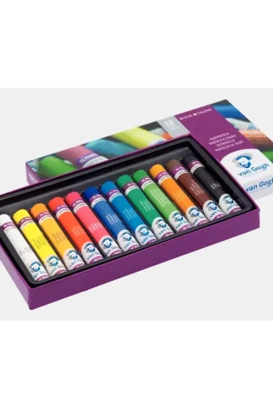 Caja pastel graso Van Gogh 12 colores Más Vendido