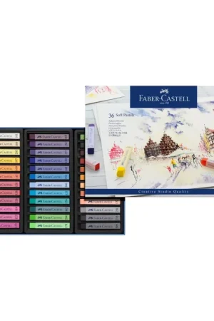 Gran Oferta Caja pasteles Faber Castell Creative 36