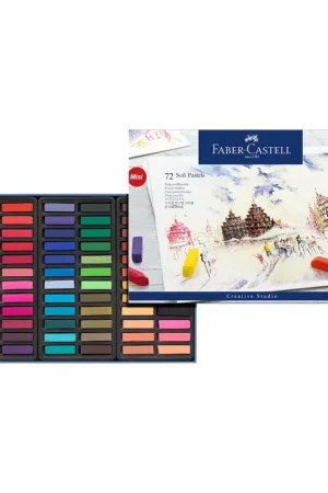 Nuevo Modelo Caja pastel 72 medias barras Faber