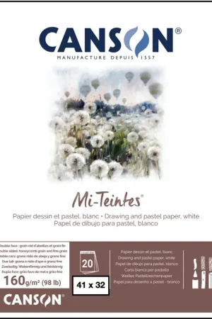 Entrega Rápida Bloc M-Teintes pastel blanco A3