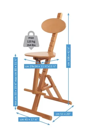 Taburete ajustable M44 Mejor Calidad
