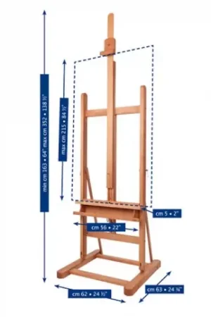 Edición Limitada Caballete estudio mediano Mabef 07
