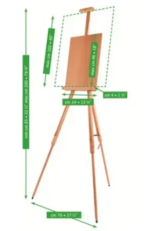 Caballete campo Mabef M26 Hecho A Mano