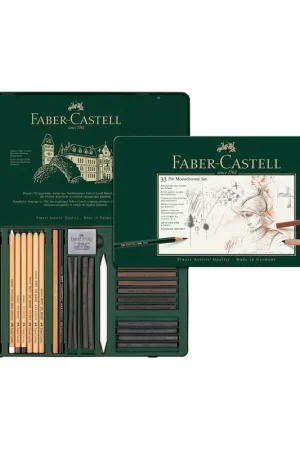 Caja Faber Pitt esbozo 33 piezas Devolución Gratuita