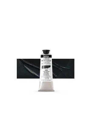 ACRILICO VALLEJO ARTIST 60ML NEGRO MARTE 309 Stock Limitado