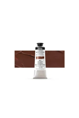 ACRILICO VALLEJO ARTIST 60ML SIENA TOSTADA 311 Tendencia