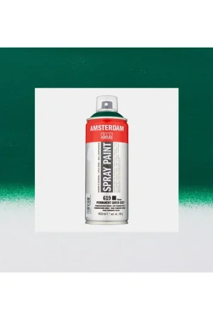 Lujoso SPRAY AMSTERDAM 400ML 619 VERDE PERMANENTE OSCURO