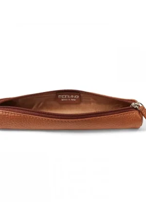 Estuche tipo tubino de piel Fabriano Boutique Envío Internacional