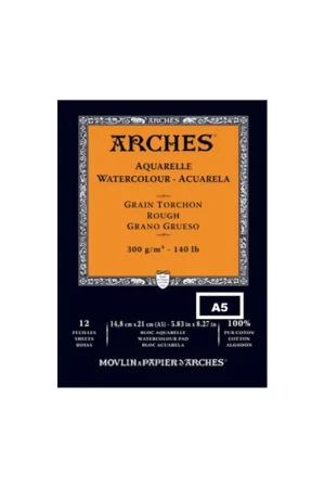 Envío Gratis Arches bloc acuarela grano grueso A5
