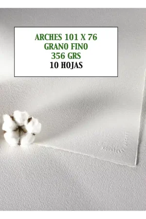 Hojas Arches grano fino 101,6 x 64,8 cms Entrega Rápida