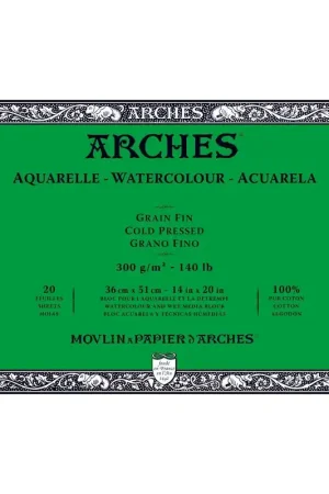 Bloc Arches 51 x 36 grano fino Envío Inmediato