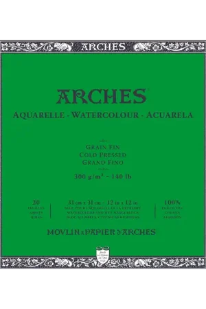 Precio De Fábrica Bloc Arches 31 x 31 grano fino