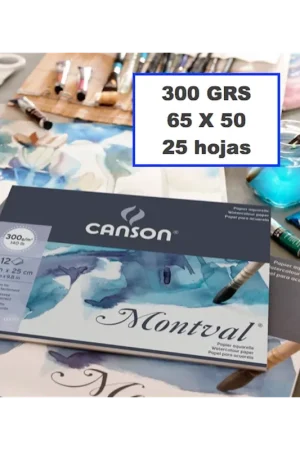 Rebajas Paquete hojas Montval acuarela