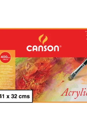 Bloc acrylic Canson 10 hojas 41 x 32 Envío Exprés