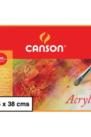 Bloc acrylic Canson 10 hojas 46 x 38 Compra Hoy