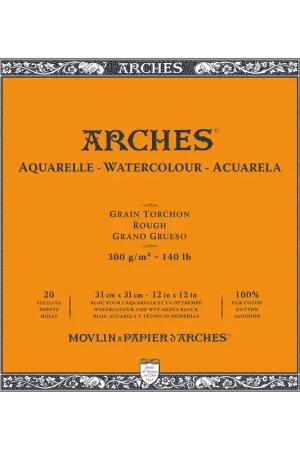 Bloc Arches 31 x 31 grano grueso Premium